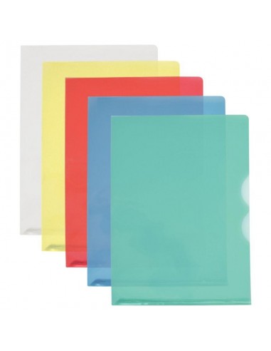 Boîte de 50 pochettes coin en PVC rigide FARD'OR, coloris assortis 2 - 3 jours ouvrés.