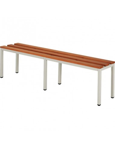 Banc vestiaire L200cm gris clair/Hêtre clair Profitez des Offres !