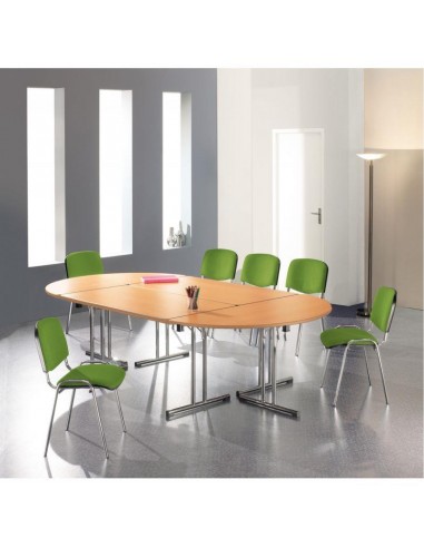 Table demi-lune pliante L140xP70cm plateau acheter en ligne