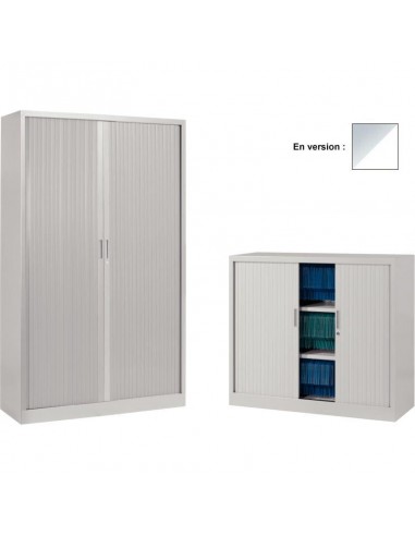 Armoire à rideaux monobloc haute H198cm corps plus qu'un jeu 