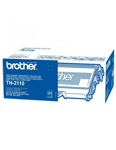 Brother TN2110 toner laser noir authentique basket pas cher