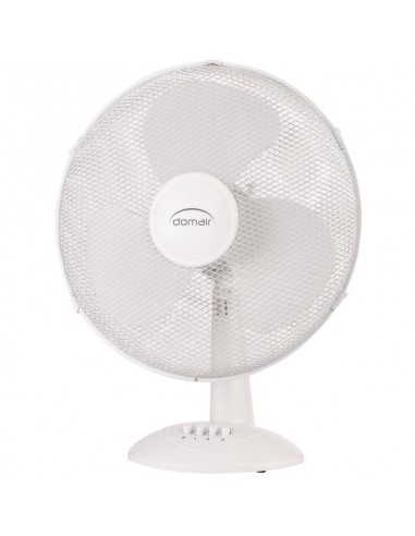 Ventilateur de table blanc diamètre 40cm 45W offre 