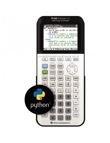 Lot de 10 machine à calculer graphique TI83 Python acheter