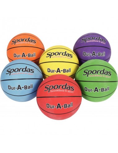 Sachet de 6 ballons de basket taille 5 assortis Toutes les collections ici