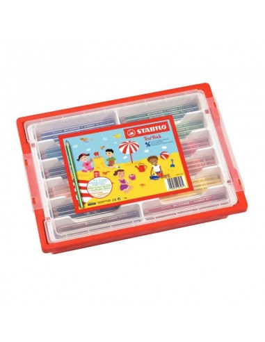 Classpack de 96 crayons de couleur Trio assortis Véritable concentré