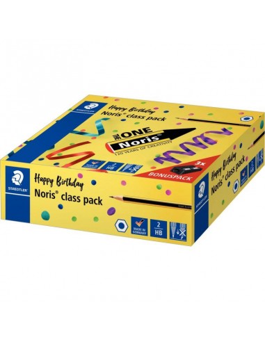 Pack de 144 crayons graphite Noris120 HB dont 24 gratuits de votre