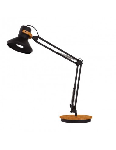 Lampe LED Baya Bamboo noir Véritable concentré