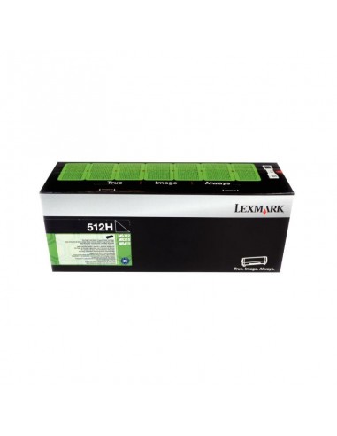 Toner à la marque Lexmark 51F2H00 noir haute capacité du meilleur 