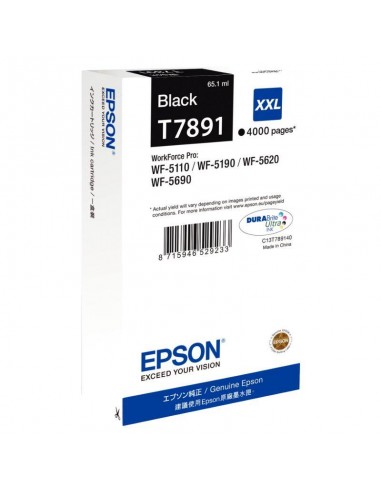 Epson T789140 cartouche jet d'encre noire très haute capacité authentique pas cher chine