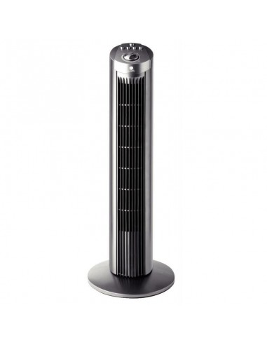 Ventilateur colonne noir 50W hantent personnes