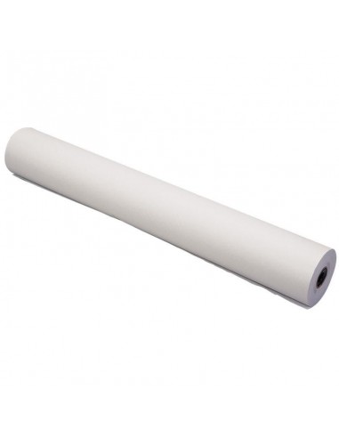 Rouleau de papier kraft 60g 200x1m blanc shop