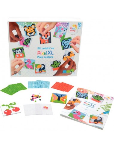 Kit Pixel 15 tableaux 6 x 6cm + pixels offre 