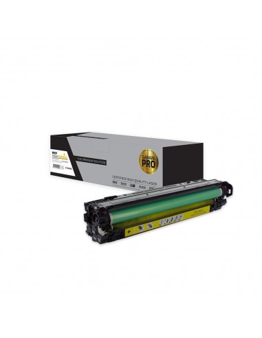 TPS HT307Y/CE742A - Toner 'Gamme PRO' compatible avec CE742A  307A - Jaune hantent personnes