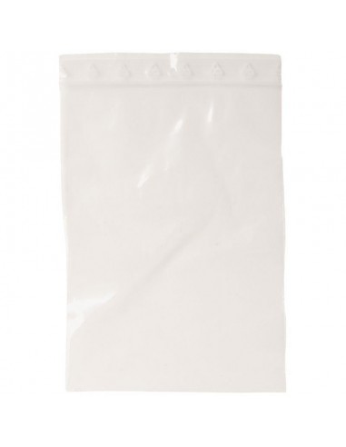 Carton de 1000 sachets ZIP 220x160mm transparent les ligaments