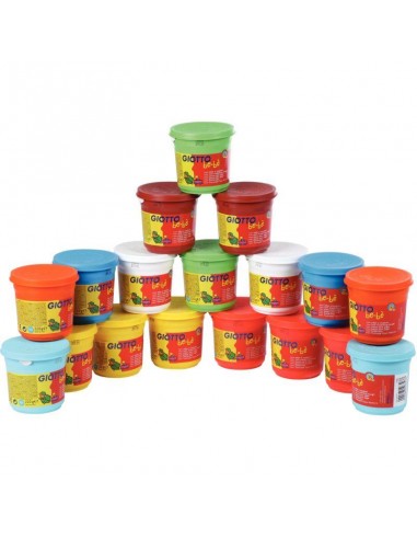 Carton de 18 pots de 220g de pâtes à jouer GIOTTO bébé Voir les baskets