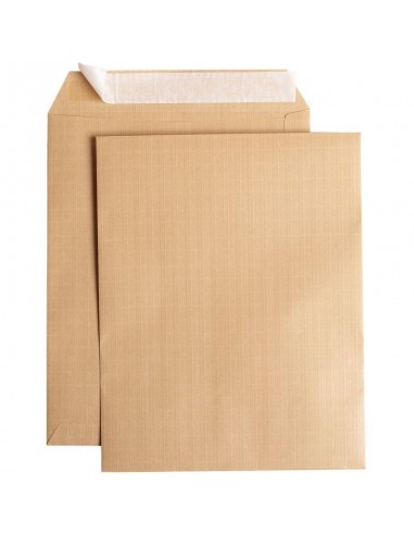 Boite de 250 pochettes kraft armé 260x330mm 130g bande siliconée Toutes les collections ici