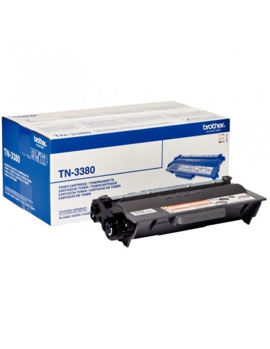 Brother TN3380 toner laser noir haute capacité authentique 50-70% off 