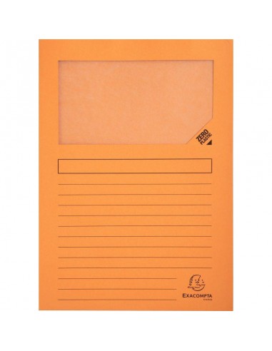 Paquet de 100 pochettes coin papier FOREVER 130g, orange france